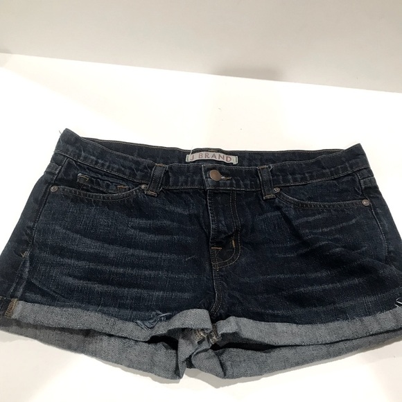 J Brand short shorts jeans size 28 blue denim - Picture 1 of 4